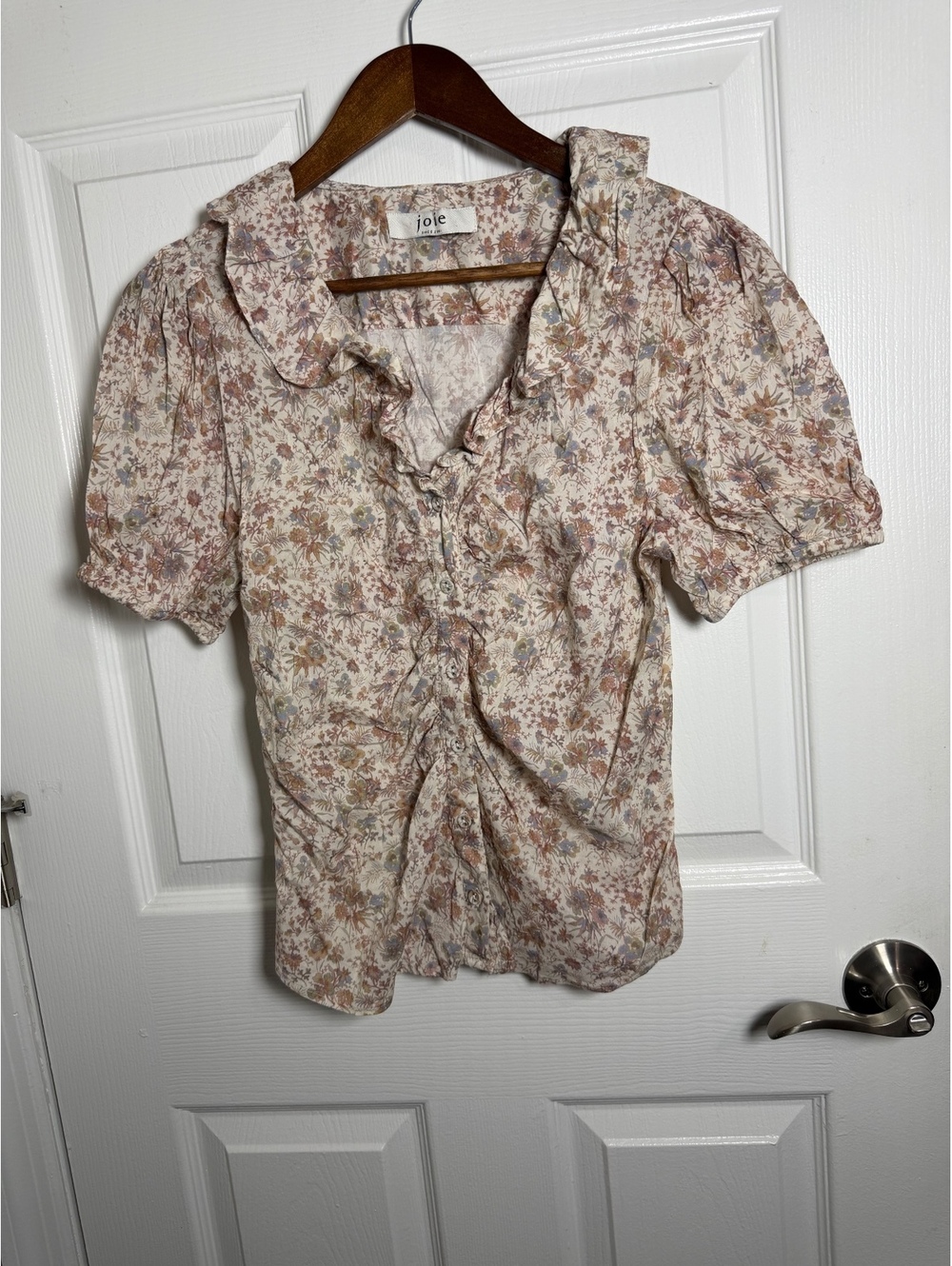 Joie Ruched Blouse